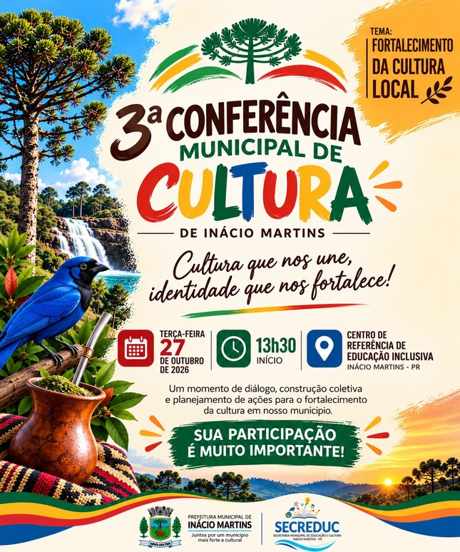 3ª CONFERÊNCIA MUNICIPAL DA CULTURA