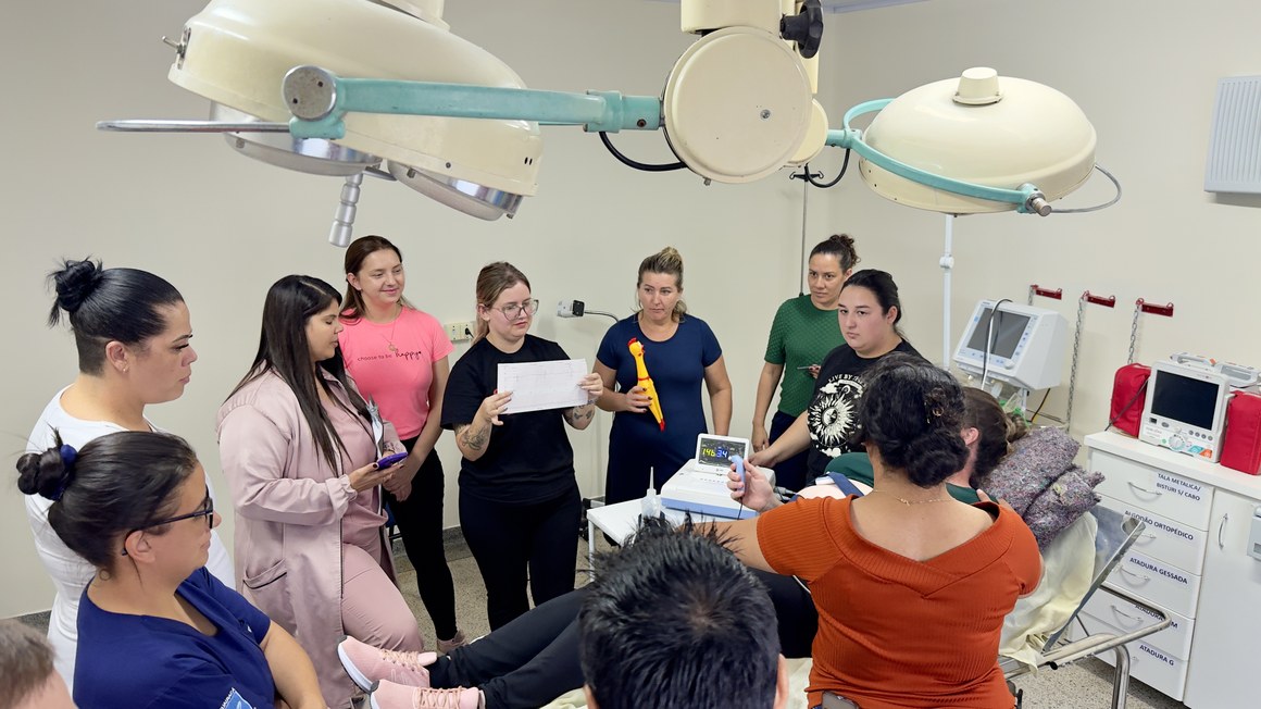 Capacitação fortalece atendimento materno-infantil com implantação da cardiotocografia no município