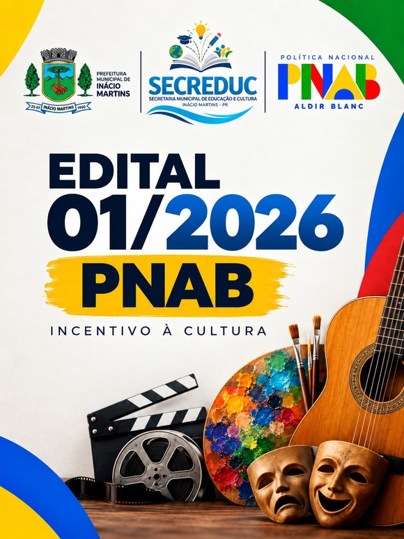 Edital de Chamamento Público nº 01/2026 — Seleção de Projetos Culturais
