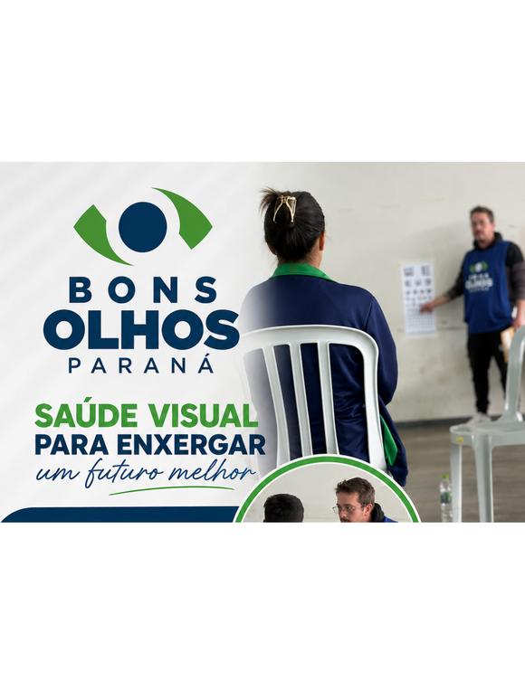 Inácio Martins recebe etapa de triagem do Programa Bons Olhos Paraná para estudantes da rede pública