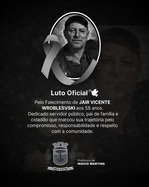 NOTA DE PESAR — Prefeitura Municipal