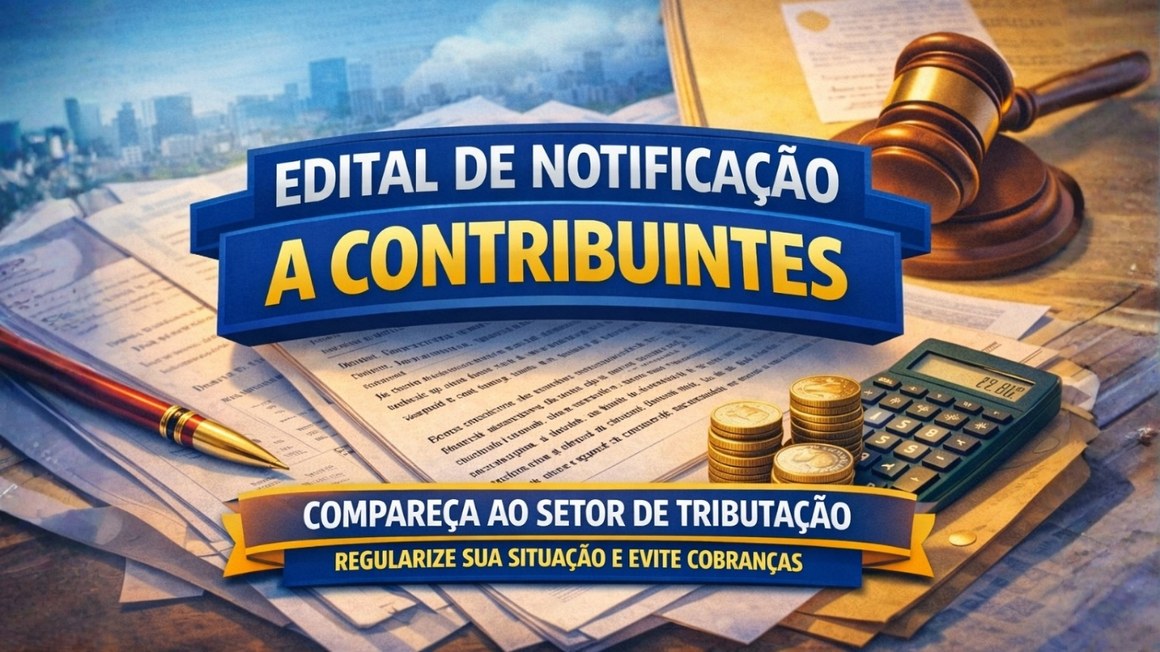 Prefeitura Publica Edital de Notificação para Regularização de Pendências