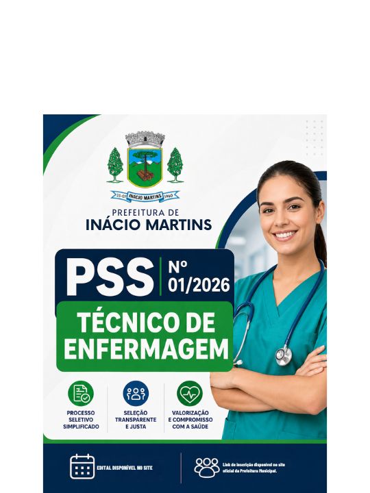 PSS Nº 01/2026 – Técnico de Enfermagem