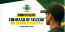 Convocação para Comissão de Seleção do Serviço Militar – 08 de setembro de 2026